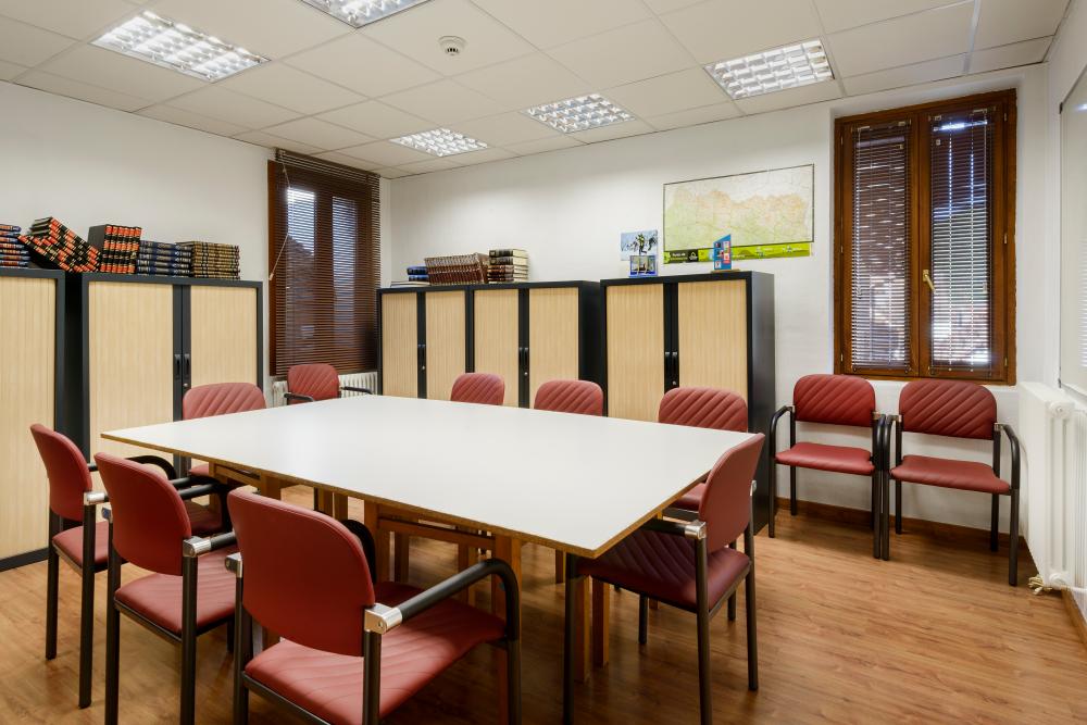 Imagen: Sala de reuniones de Ansó