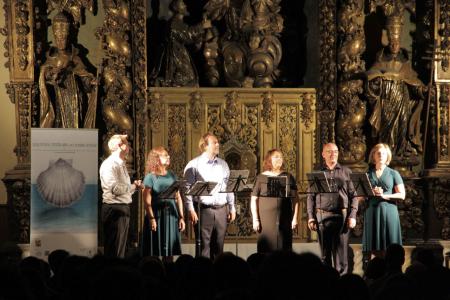 Imagen: Nordic Voices en la Iglesia del Carmen de Jaca.