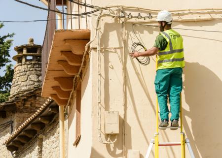 Imagen: Imagen de la instalación en Bernués.S.P.