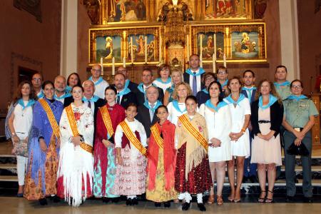 Fiestas de Sariñena, foto de familia