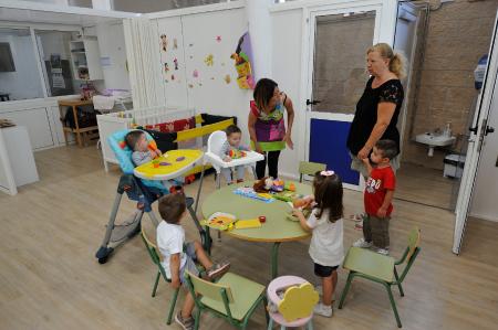 Apertura de la escuela infantil de Siétamo