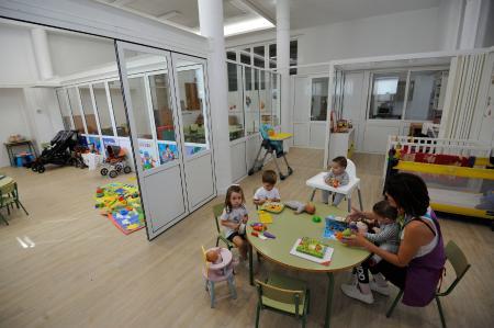 Apertura de la escuela infantil de Siétamo