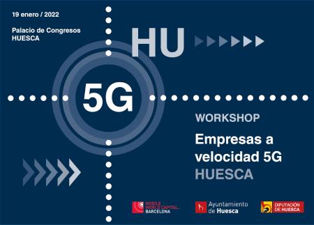 Imagen: Imagen informativa de la jornada 'Empresas a velocidad 5G' que tendrá lugar el próximo 19 de enero