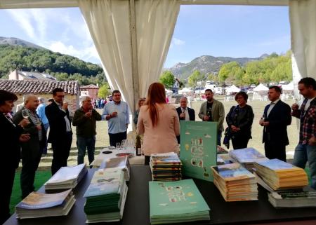 Visita a la feria Naturcyl, en la localidad palentina de Ruesga