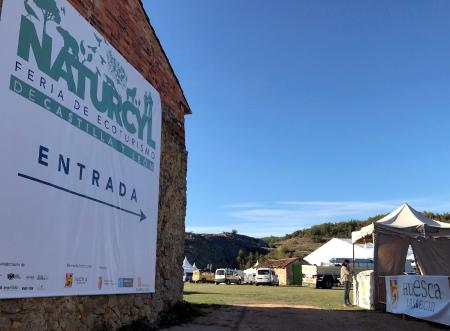 Visita a la feria Naturcyl, en la localidad palentina de Ruesga