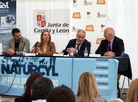 Visita a la feria Naturcyl, en la localidad palentina de Ruesga