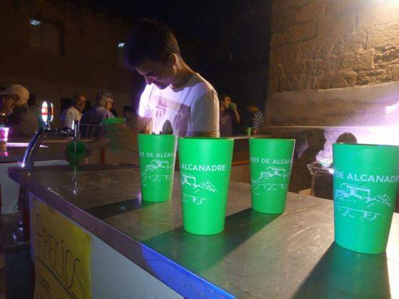 Imagen: Eco-vasos para las fiestas de Torrres de Alcanadre.