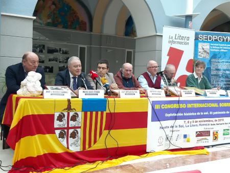 Imagen: Inauguración del III Congreso en Peralta de la Sal