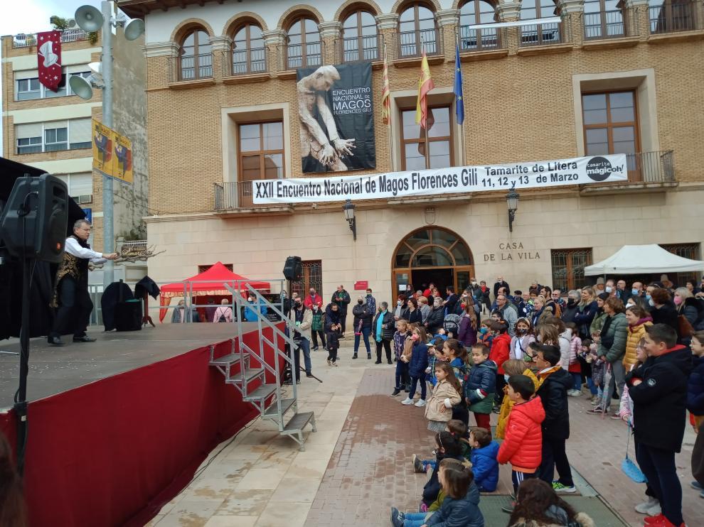 Imagen La magia inunda las calles de Tamarite en el XXII Encuentro Nacional de Magos Florences Gili