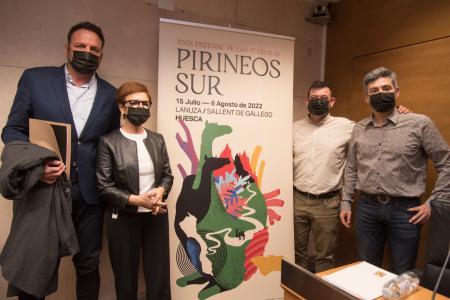 Imagen: Presentación del cartel completo del Festival Pirineos Sur 2022- FOTO JAVIER BLASCO