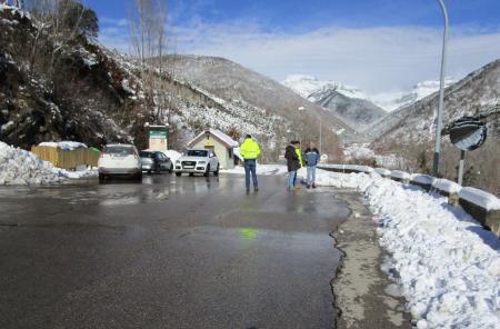 Imagen: Visita a la carretera de Aragüés del Puerto