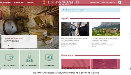 Imagen Nueva web municipal administrativa