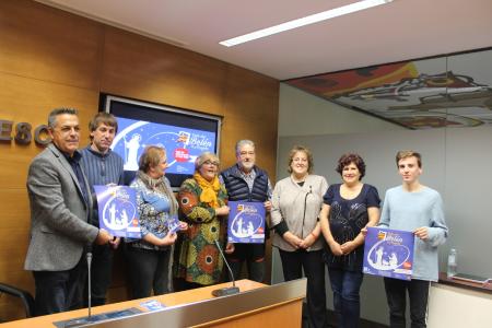 Imagen: Un momento de la presentación de la Ruta del Belén de Aragón