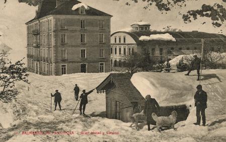 Francisco de las Heras. Álbum El Balneario de Panticosa. Sport de invierno, 1915. Fototeca, Diputación de Huesca