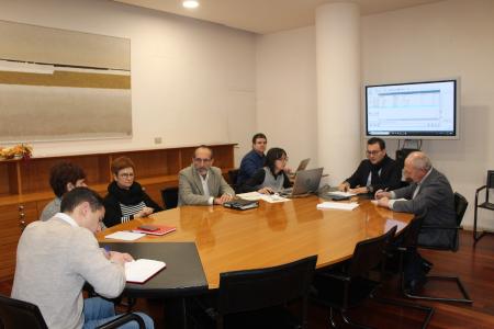 Imagen: Hoy durante la reunión de la Comisión de Desarrollo y Sostenibilidad