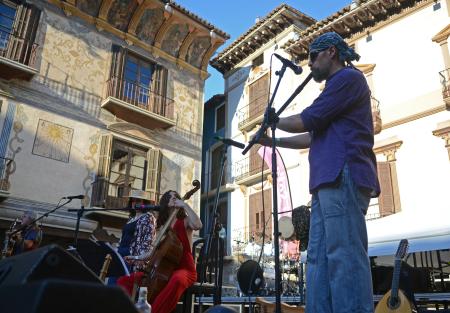 Mosicaires durante el concierto