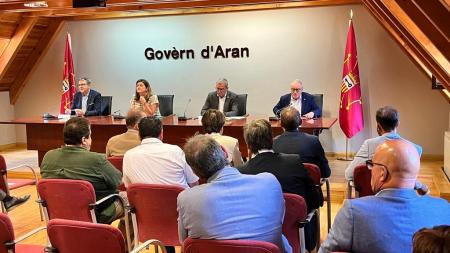 Imagen: El convenio firmado permitirá desarrollar proyectos de innovación territorial en las provincias de Huesca y Lérida