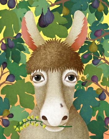 Imagen: Ilustración de Aitana Carrasco de la obra 'Platero y yo'