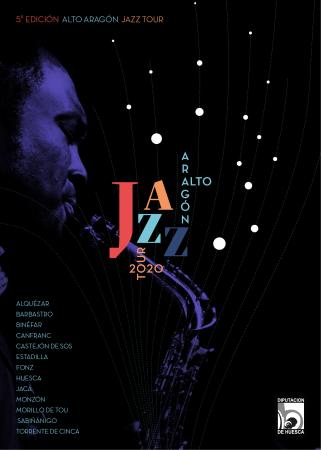 Imagen: Cartel del Alto Aragon Jazz Tour.