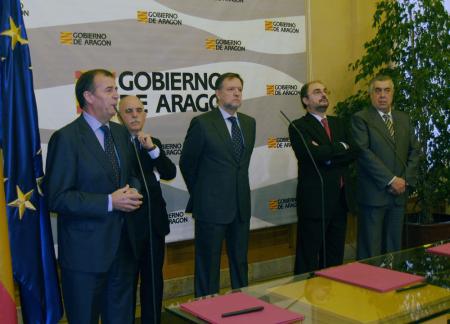 Imagen: Diputación de Huesca y Gobierno de Aragón sellan un acuerdo para...