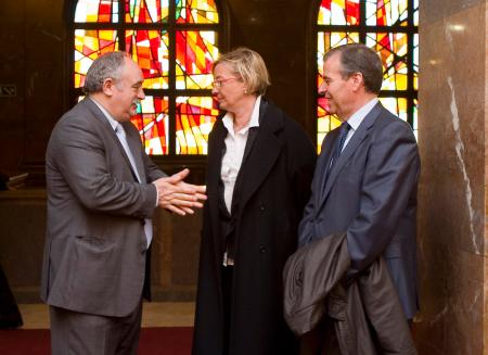 Imagen: El Presidente de la Diputación asiste a la reunión del Consorcio de la...